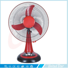 Ventilateur de Table en plastique Rechargeable solaire pour le 16′′ DC 12′′